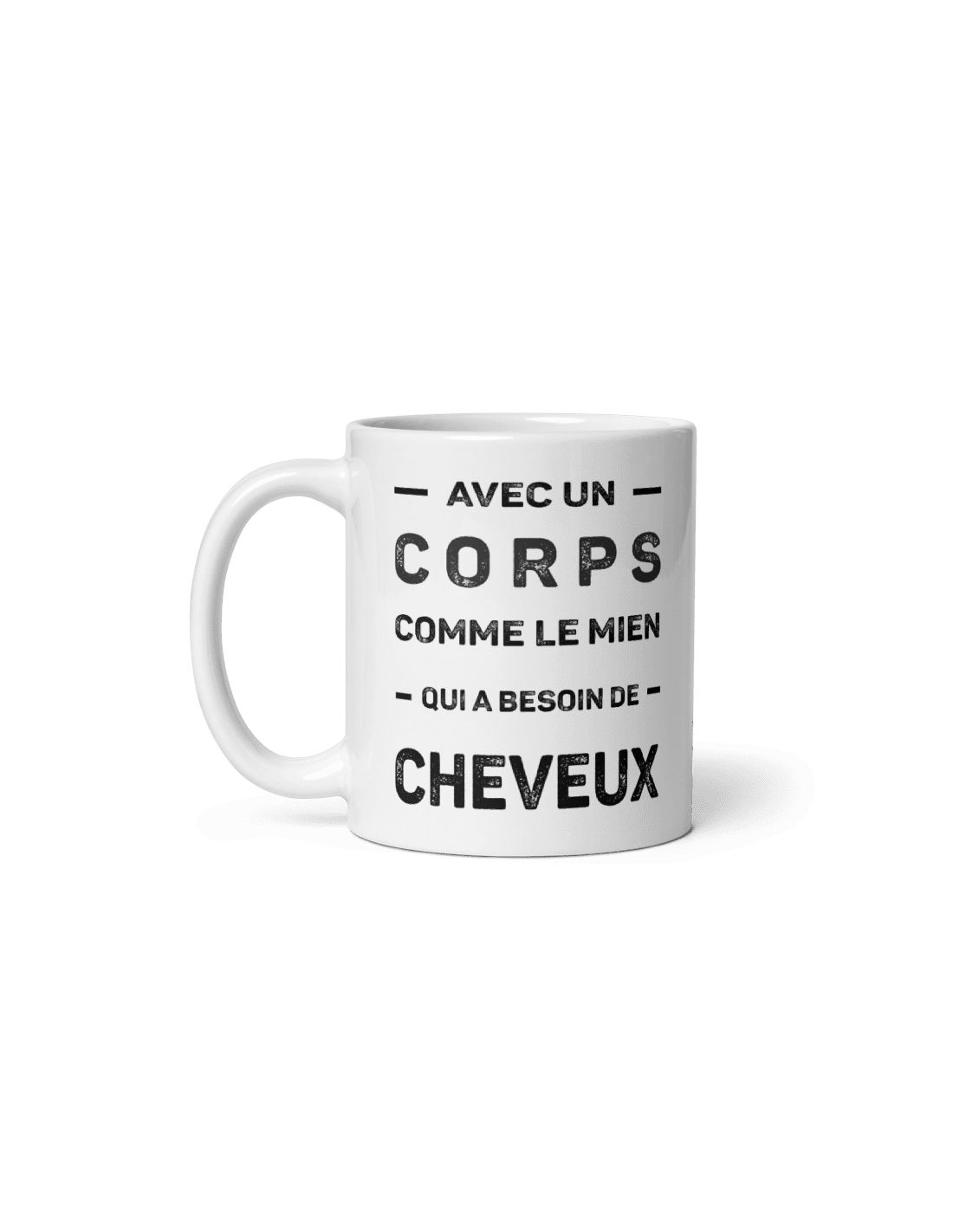 Tasse Mug Cadeau Papa Chauve Pas Besoin De Cheveux Pour Être Un Super