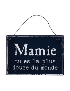 Plaque Murale Décorative Vintage en bois Pasta 30 x 1 x 40 cm L'Esprit des  Anges