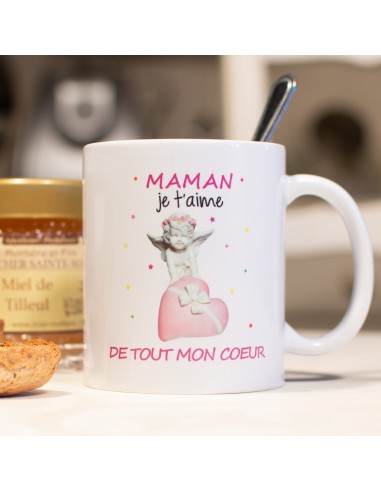 Tasse-Mug Cadeau Maman -Tu es une Maman en Or- Idée Cadeau Maman Original  Anniversaire Fête de Mères Noël L'Esprit des Anges