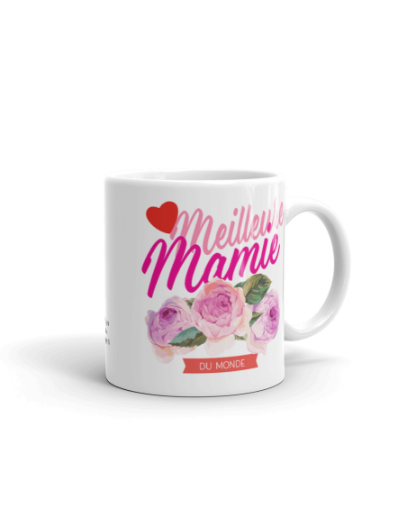 Tasse Mug Mamie Meilleure Mamie Du Monde Idée Cadeau Mamie Original Anniversaire Fête Des 