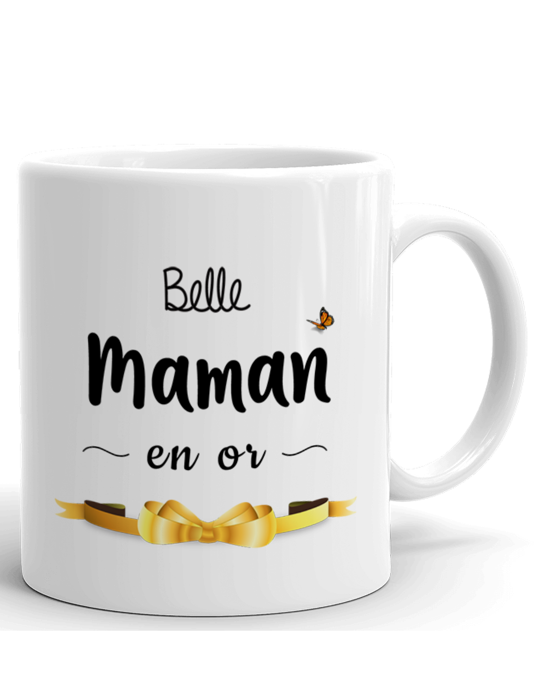 Tasse Mug Cadeau Belle Mere Belle Maman En Or Idee Originale Anniversaire Fete Des Meres