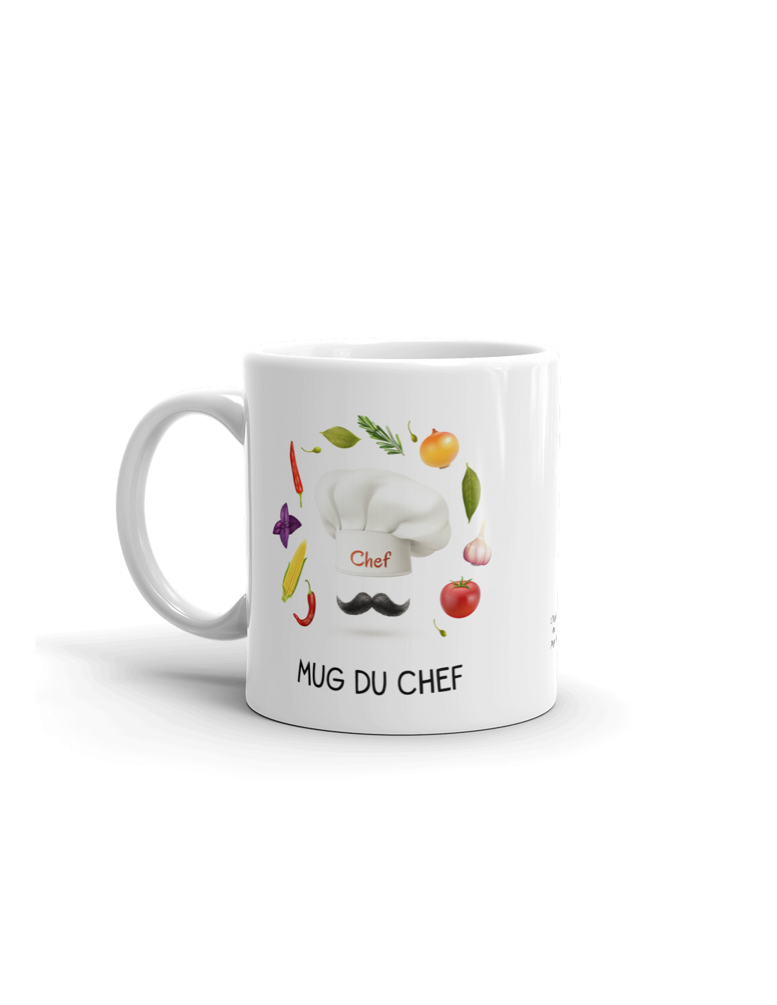 Tasse-Mug Cadeau - Le Mug du Chef - Cuisine Top Chef Maman Papa L'Esprit  des Anges