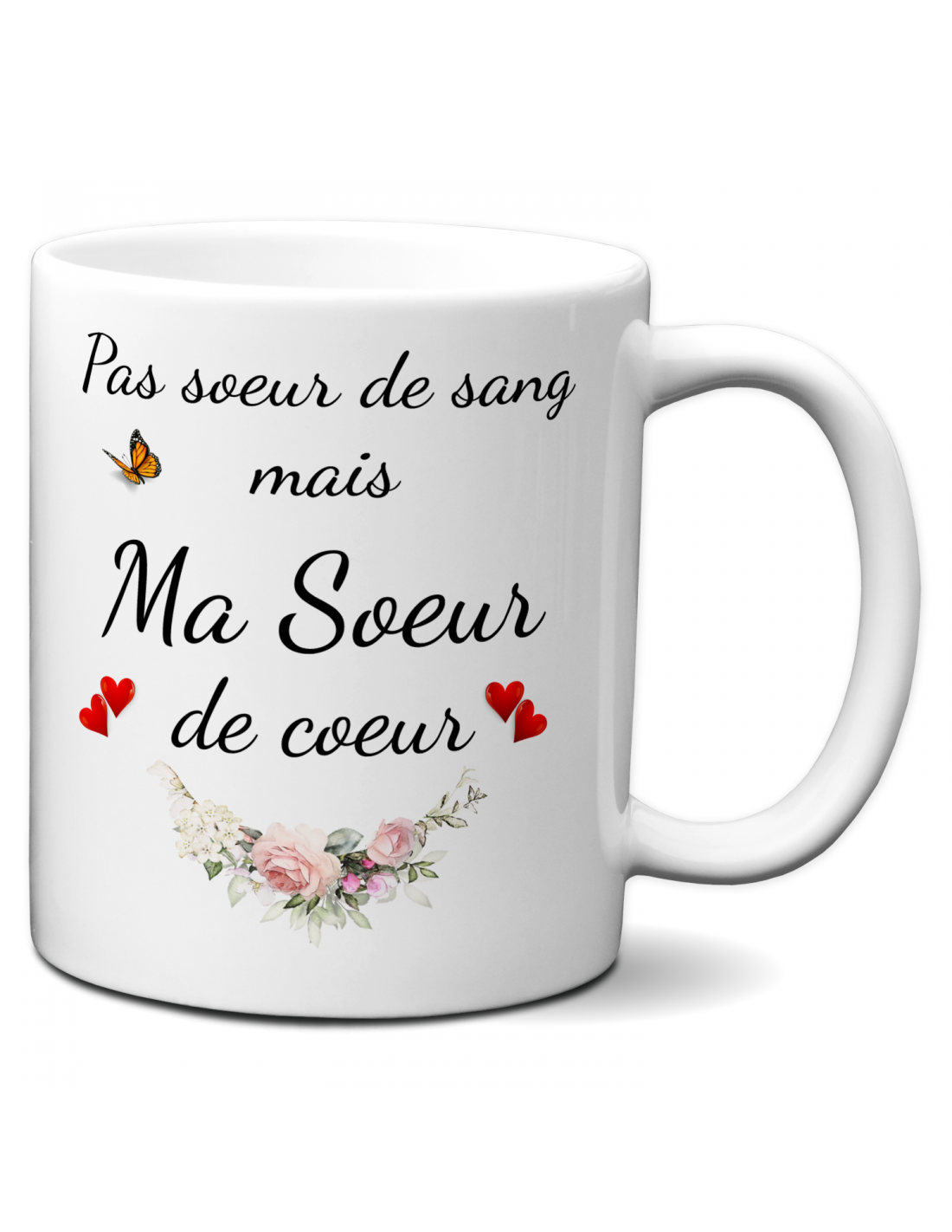 Tasse-Mug Meilleure Amie Cadeau Copine-Soeur de Coeur-- Idée Original  Anniversaire Femme