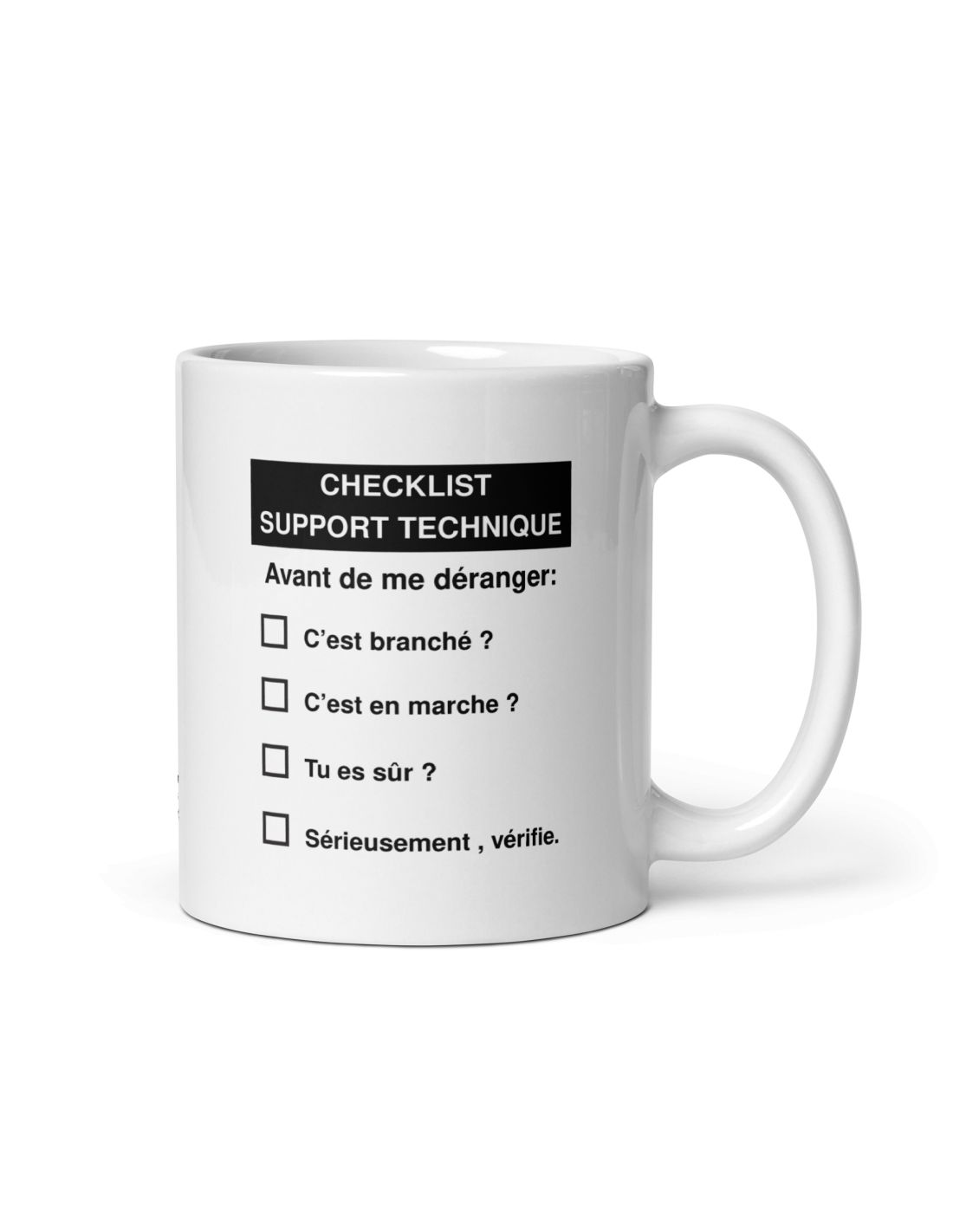 Mug personnalisé original pour collègue | Médical · Sécurité · Ingénieur