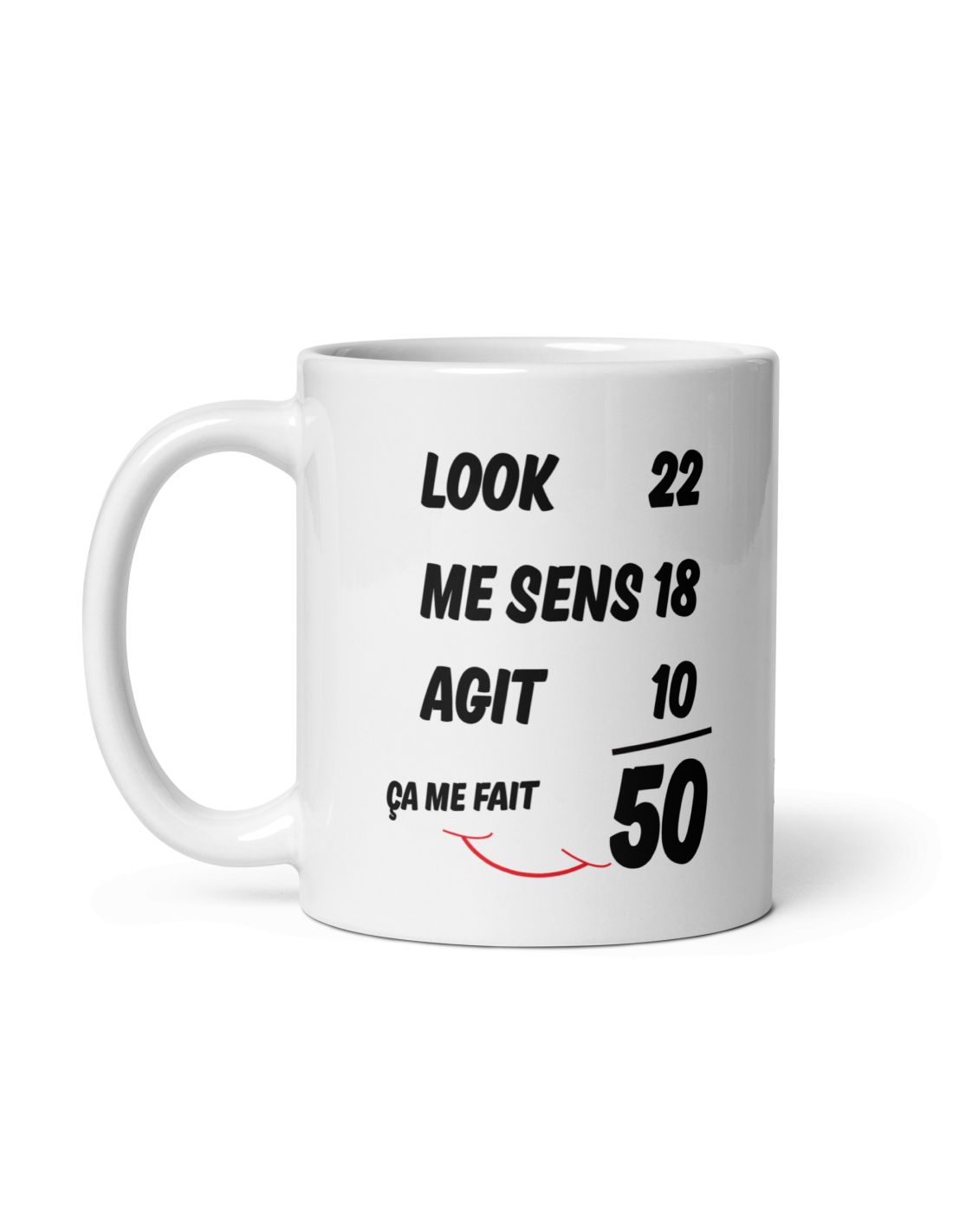 Cadeau Anniversaire Homme 50 ans Tasse Mug Ça me fait 50 ans