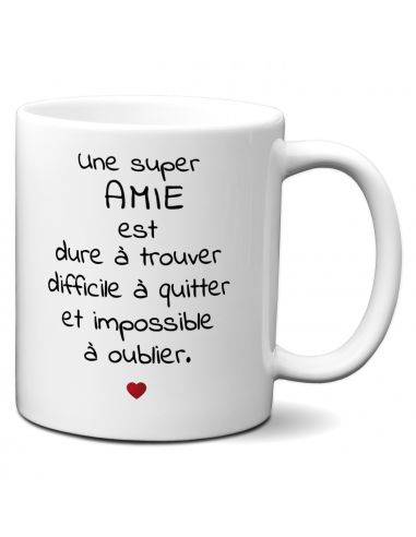 Tasse-Mug Une Amie Dure à Trouver Idée Cadeau Amie  Anniversaire Travail Job 