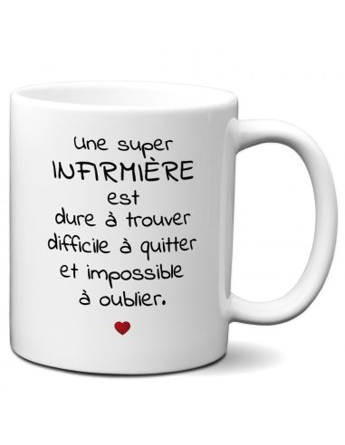 Tasse Mug Original - Infirmière dure à Trouver - Idée Cadeau Homme Humour Infirmière Soignant Collègue de Travail Médical