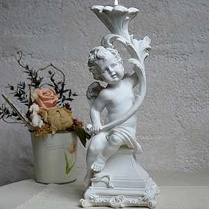 figurine ange baroque
